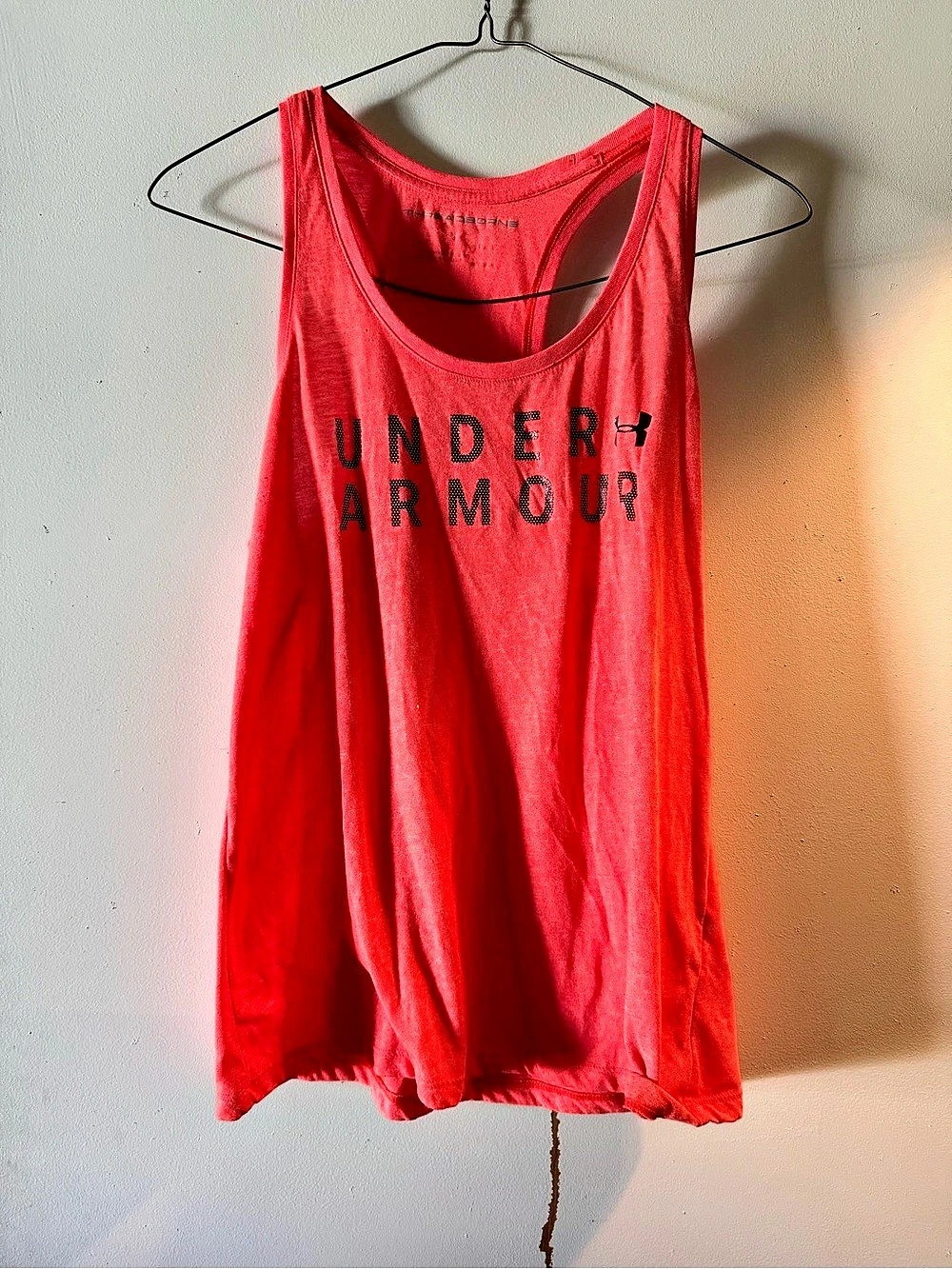 Under Armour Logo Tank Top in Pink